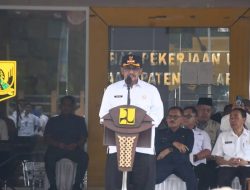 Bupati Tegaskan Seluruh Jajaran Dinas Pekerjaan Umum Harus Aktif Dan Responsif Untuk Masyarakat