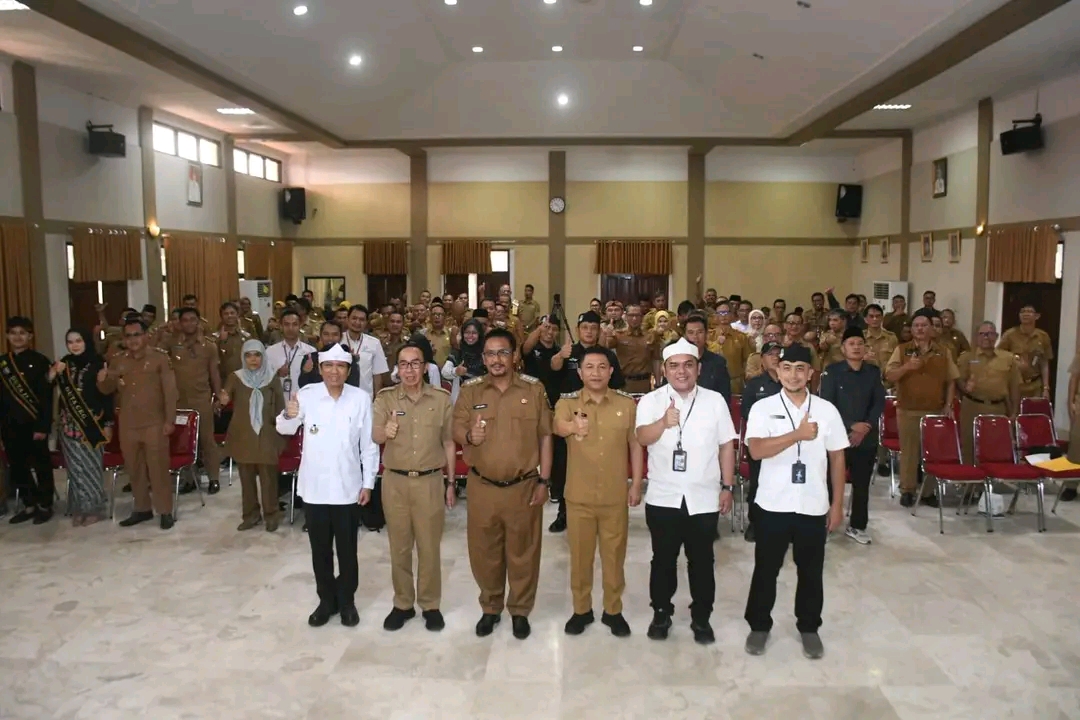 Rapat Dinas, Bupati Tegaskan ASN Harus Tetap Disiplin Ditengah Kebijakan Efisiensi Anggaran