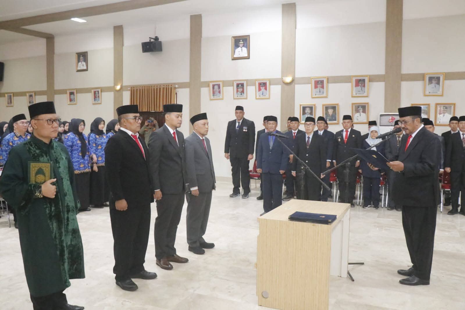 Pelantikan Pejabat Baru, DPMPTSP Harap Perkuat Iklim Imvestasi Di Sukabumi