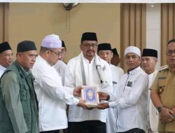 Resmikan Masjid Jami Nurul Huda, Bupati Bantu Pembangunan Sarana Pendukungnya