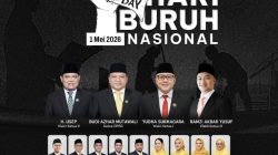 DPRD Kabupaten Sukabumi Mengucapkan Selamat Hari Buruh Nasional 2026