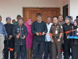 Bupati Sukabumi Resmikan Gedung Serbaguna Desa Sukamulya Kecamatan Cikembar