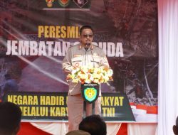 Peresmian Jembatan Garuda Suci, Bupati Sukabumi Apresiasi Kemanunggalan TNI