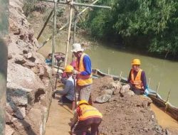 Dinas PU Kab Sukabumi Bangun Kembali Jembatan Linggamanik Jampangtengah
