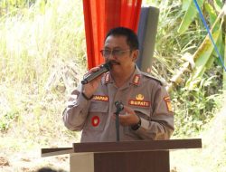 Resmikan Jembatan Merah Putih Presisi Di Cibadak, Bupati Minta Masyarakat Merawatnya Sebaik Mungkin