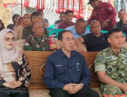 Sekda Ikut Peresmian Jembatan Garuda Dan Titik Air Bersih Oleh Presiden Republik Indonesia