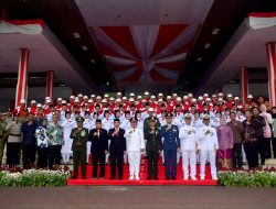 Upacara Penurunan Bendera Merah Putih, Wabup “Semangat Kemerdekaan Harus Dirawat Melalui Pengabdian”