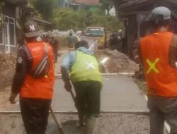Dinas PU Kab Sukabumi Tuntaskan Peningkatan ruas Jalan Cikangkung–Cijoho di Desa Cikangkung
