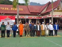 Ketua DPRD Kabupaten Suakbumi Hadiri Apel Kebangsaan Bersama Tiga Pilar