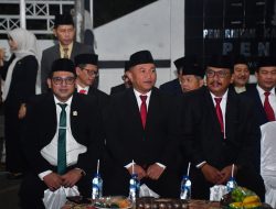 Anggota DPRD Kab Sukabumi Hadiri Upacara Penetapan Waktu