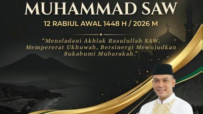 Bapenda Kabupaten Sukabumi Mengucapkan Selamat Memperingati Maulid Nabi Muhammad 12 Rabiul Awal 1448 H