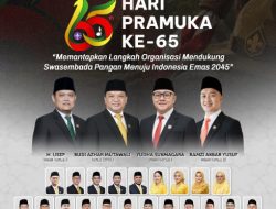 Dewan Perwakilan Rakyat Daerah Kab Sukabumi menyampaikan selamat memperingati Hari Pramuka ke-65 Tahun 2026