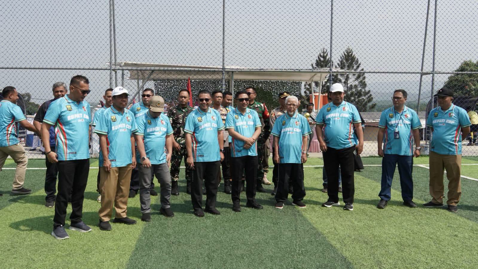 Turnamen Mini Soccer Bupati Cup 2026 Session III, Wabup: Tunjukan Kemampuan Tetap Jaga Sportivitas