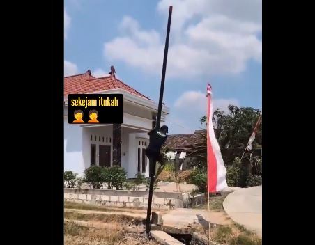 Saking Kesal Pemilik Tanah Putus Kabel dan Bongkar Tiang Provider Internet di Pati