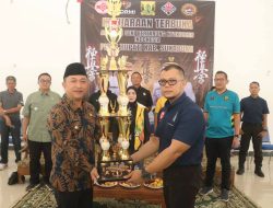 Kejuaraan Terbuka ASBKI, Wabup “Tanamkan Kedisiplinan, Keberanian, Ketekunan Dan Pengendalian Diri”