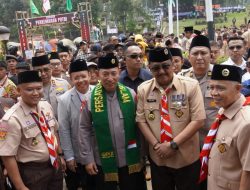 Bupati Hadiri Apel Kebangsaan Kemah Nasional Pramuka PUI, Kapolri Ajak Rawat Persatuan Dan Kesatuan