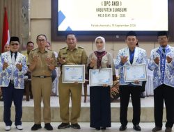 Pengukuhan Pengurus Aksi, Sekda “Aksi Perkuat Profesionalisme Guru Dan Kepala Sekolah”
