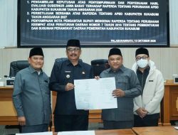Hadiri Paripurna, Bupati Apresiasi Jajaran DPRD Atas Dukungannya Terhadap Pembangunan Daerah
