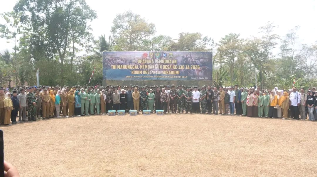 TMMD Ke 130, Wabup “Mendukung Akselerasi Pembangunan Daerah Dan Kesejahteraan Masyarakat”