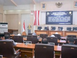 Wabup Hadiri Paripurna DPRD Agenda Pandangan Umum Fraksi Atas Perubahan Perda Nomor 7/2016