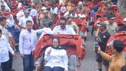 Bupati Sukabumi Distribusikan Becak Listrik Bantuan Presiden
