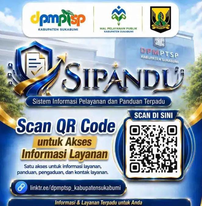 Kenali Sipandu,  Inovasi DPMPTSP Kabupaten Sukabumi Perkuat Transformasi Pelayanan Publik.