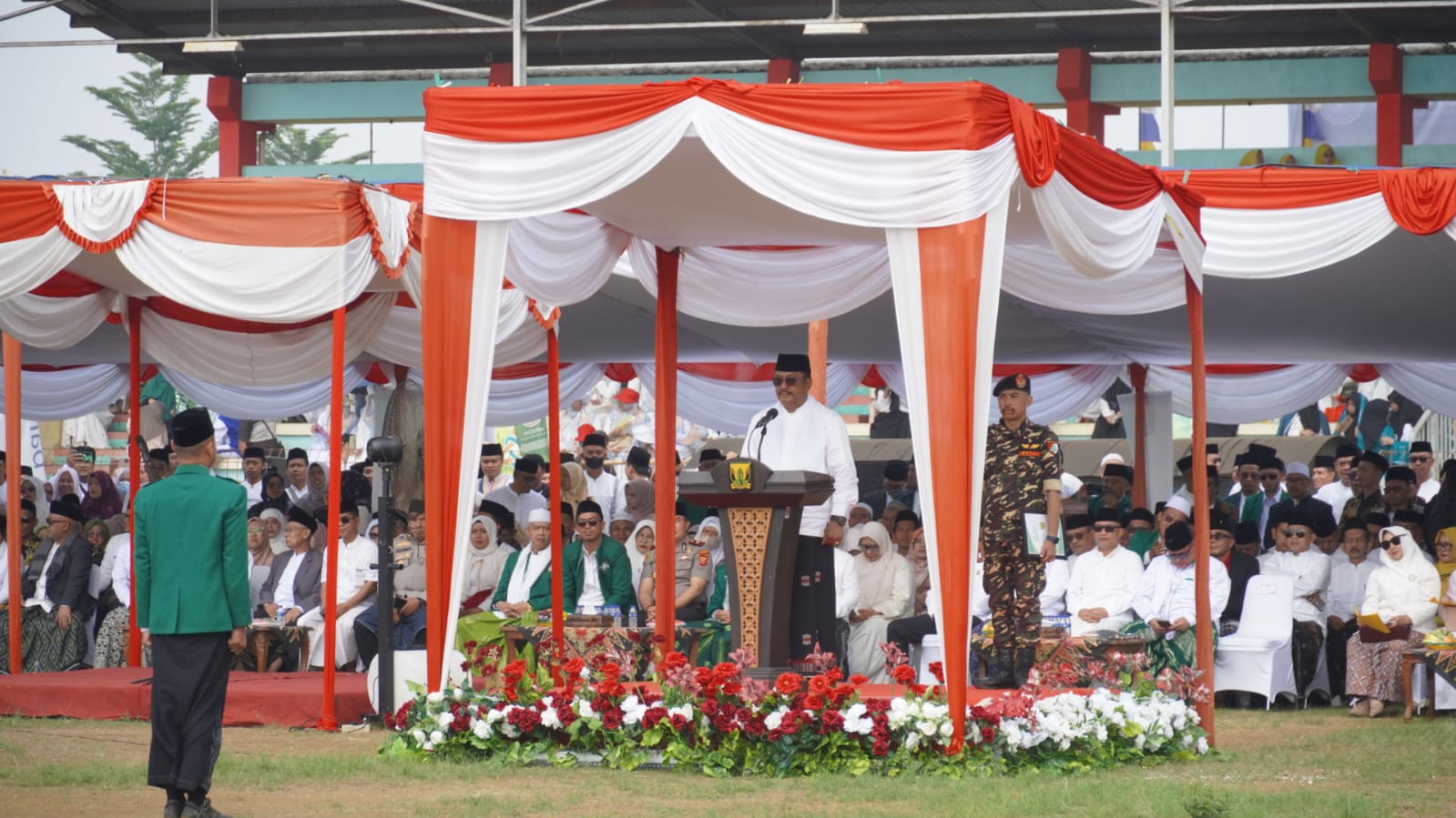 Hari Santri,  Bupati Sukabumi Ajak Perkuat Komitmen Membangun Daerah