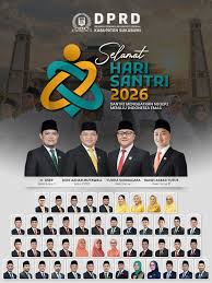 DPRD Kabupaten Sukabumi Mengucapkan Selamat Hari Santri Nasional Tahun 2026